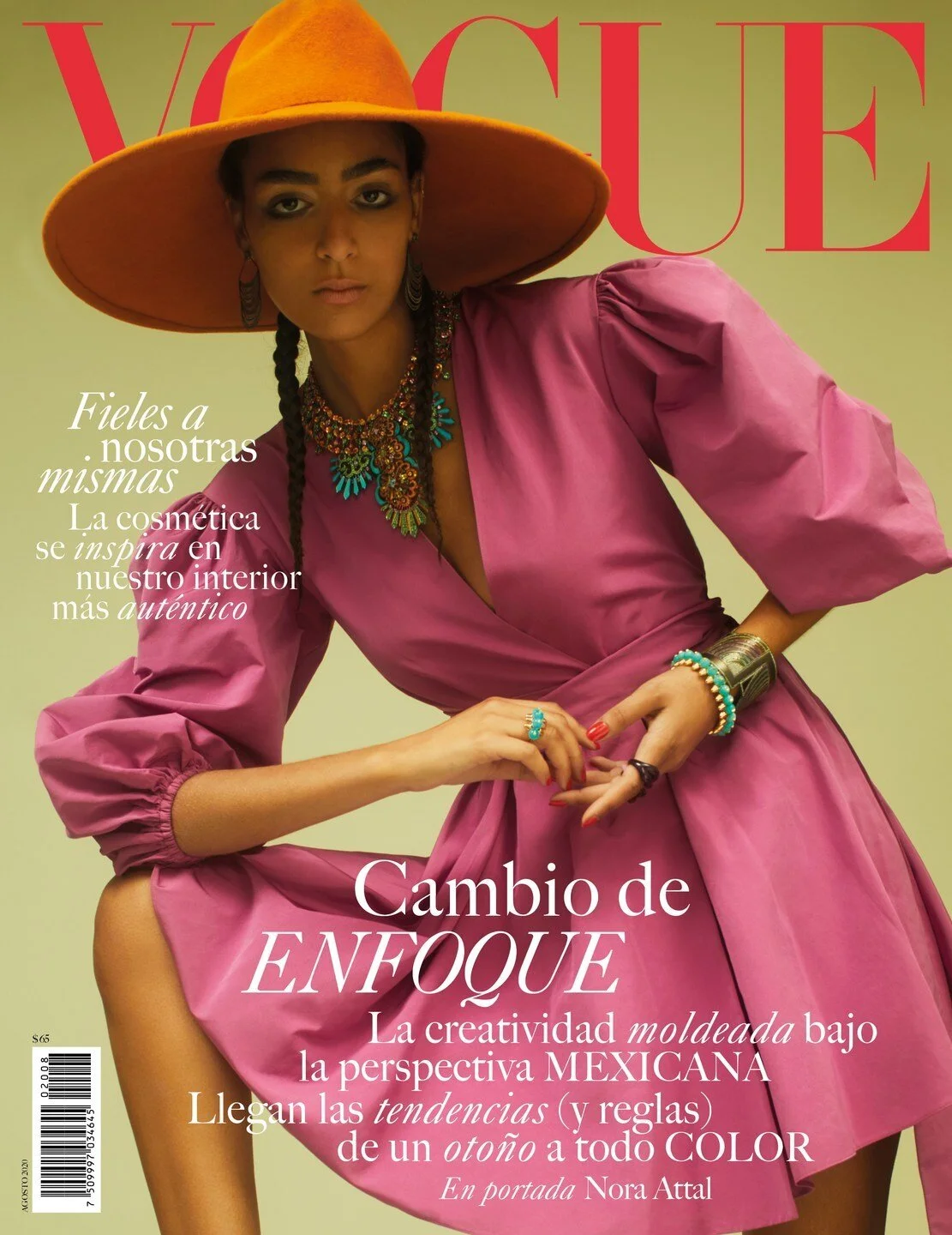 Nora Attal in 'A New Sunrise' by Emma Summerton Vogue Mexico